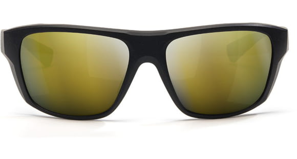Image of Vortex Jackal Sunglasses, Black/Amber, Gold Mirror, EJA-BKA-GL