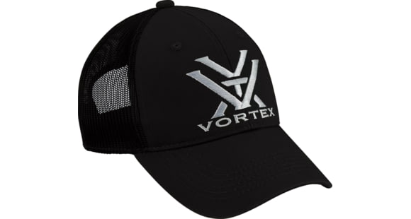 Image of Vortex Logo Cap - Men's, Black, One Size, 220-33-BLKX