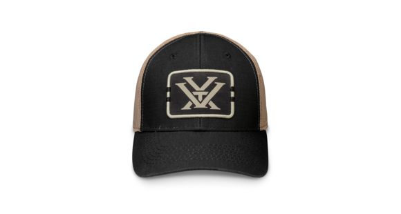 Image of Vortex Men's Boxed Logo Cap, Black, 219085-BLK