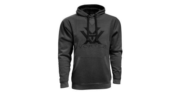 Image of Vortex Mens Peached Sweatshirt, Black Heather, XL, 219041-BLH-XL