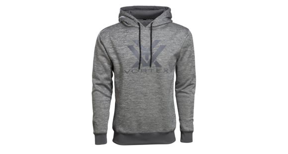 Image of Vortex Mens Performance Hoodie, Grey Heather, S, 219040-GHT-S