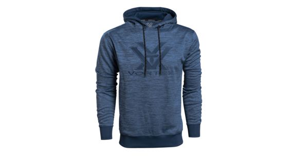 Image of Vortex Mens Performance Hoodie, Navy Heather, S, 219040-NAH-S