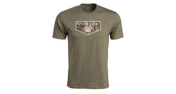 Image of Vortex Nation Men's Topography SS Tee, Olive Heather, L, 119049-OLH-L