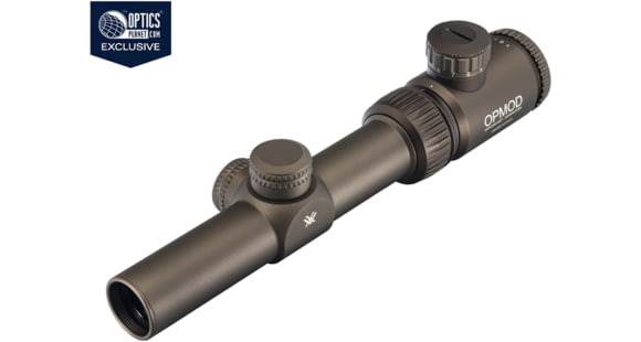 Image of Vortex OPMOD Crossfire II Rifle Scope, 1-4x24mm, Second Focal Plane, V-Brite Reticle, FDE