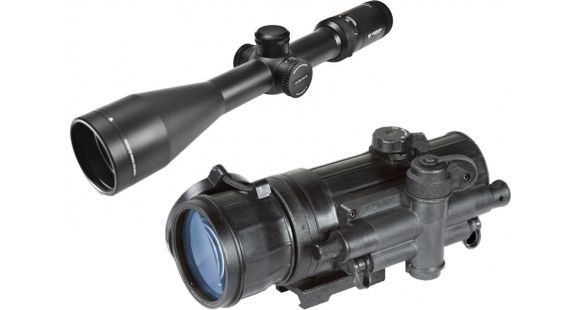 Image of Vortex Optics Viper HS 4-16x50 Rifle Scope w/ Dead-Hold BDC Reticle and Armasight Co-mr-sd Night Vision Medium Range Clip-on System Standard Definition Generation 2+ w/adapter #4 VHS-4307