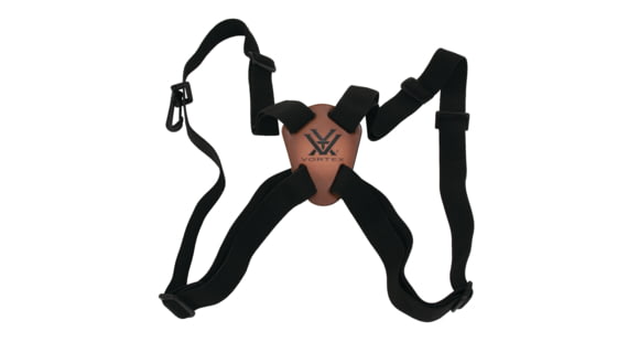 Image of USED, Vortex Binocular Harness Strap, Black/Brown, 2.2in, 4.8oz, VTHARNESS