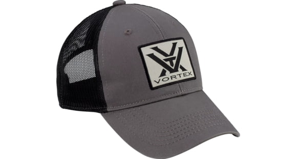 Image of Vortex Patch Logo Cap - Men's, Charcoal, One Size, 220-34-CHRX