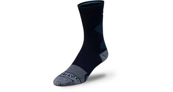 Image of Vortex Pursuit Trail Crew Active Sock - Women's, Navy/Cerulean, L, 122-36-NACL