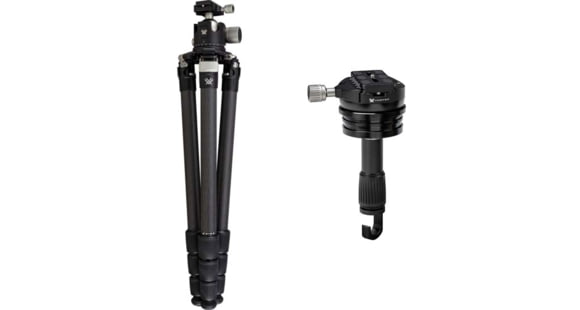 Image of Vortex Radian Carbon Tripod with Ball Head Kit with additional Leveling Head