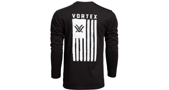 Image of Vortex Salute LS T-Shirt - Men's, Extra Large, Black, 222-02-BLKXL
