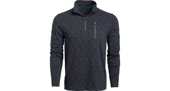 Image of Vortex Scout-About Quarter Zip Pullover - Men's, Medium, Indigo Black Heather, 120-03-IBHM