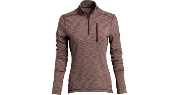 Image of Vortex Scout-About Quarter Zip Top - Women's, Large, Peppercorn, 120-14-PEPL