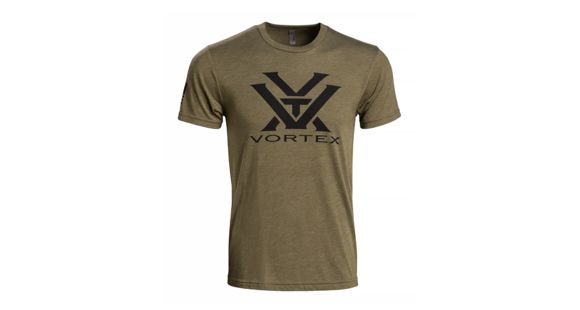Image of Vortex Short Sleeve T-Shirt, Military Green, Medium, ODG-M