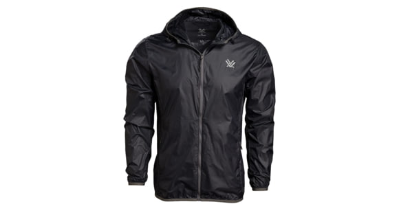 Image of Vortex Storm Silencer Full Zip Rain Breaker Jacket - Men's, 2XL, Black, 121-43-BLK2X