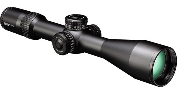 Image of Vortex Strike Eagle 5-25x56mm Rifle Scope, 34mm Tube, First Focal Plane, Black, Matte, Red EBR-7C MOA Reticle, MOA Adjustment, 14.6in, 30.4oz, SE-52503