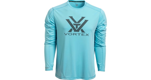 Image of Vortex Sun Slayer Long Sleeve Shirt - Men's, Extra Large, Flats Blue, 121-19-FBLXL