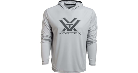Image of Vortex Sun Slayer LS Hoodie - Men's, Small, Cool Grey, 121-20-COGS