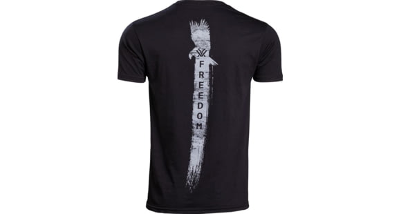 Image of Vortex The Eagle Has Landed Logo Short Sleeve T-Shirt - Men's, Black, 3X, 120-29-BLK3X