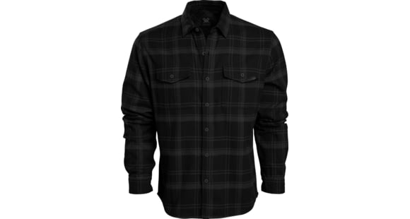 Image of Vortex Timber Rush Flannel Button Up - Men's, 3XL, Black, 220-14-BLK3X
