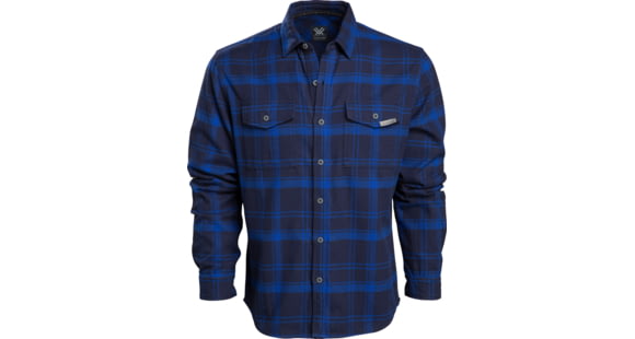 Image of Vortex Timber Rush Flannel Button Up - Men's, Medium, Blue Jay, 220-14-BLJM