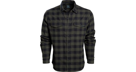 Image of Vortex Timber Rush Flannel Button Up - Men's, Small, Forest, 220-14-FORS