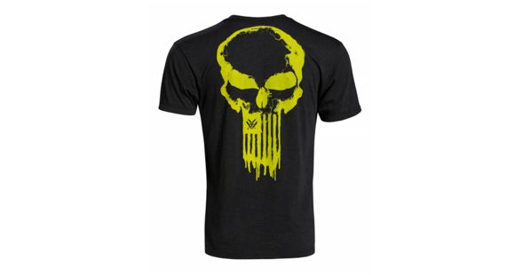 Image of Vortex Toxic Spine Chiller Short Sleeve T-Shirt, Vintage Black, Large, TSC-L