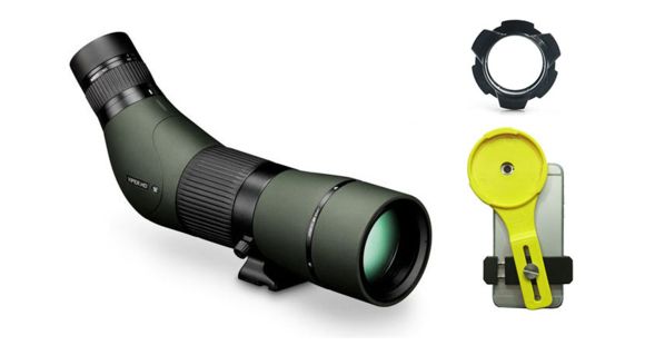 Image of Vortex Viper HD 15-45x 65mm Angled Spotting Scope w/FREE Phone Skope Case and Spotting Scope Adapter