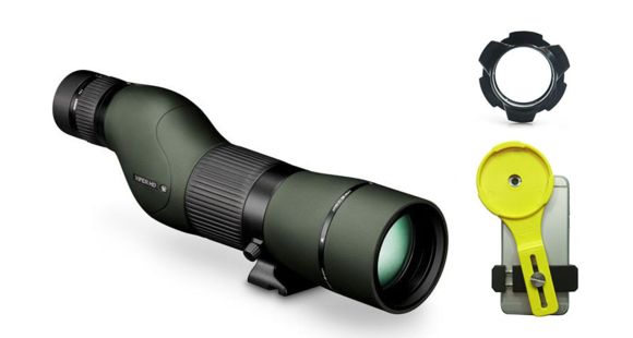Image of Vortex Viper HD 15-45x 65mm Straight Spotting Scope w/FREE Phone Skope Case and Spotting Scope Adapter