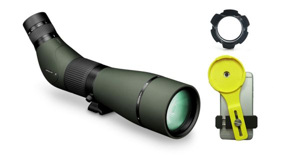 Image of Vortex Viper HD 20-60x85mm Angled Spotting Scope w/FREE Phone Skope Case and Spotting Scope Adapter
