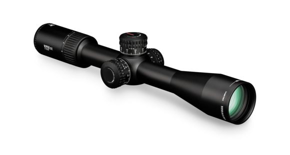 Image of USED, Vortex Viper PST Gen II 3-15x44mm Rifle Scope, 30mm Tube, First Focal Plane, Black, Hard Anodized, Red EBR-7C MRAD Reticle, Mil Rad Adjustment, 14.3in, 28.1oz, PST-3159