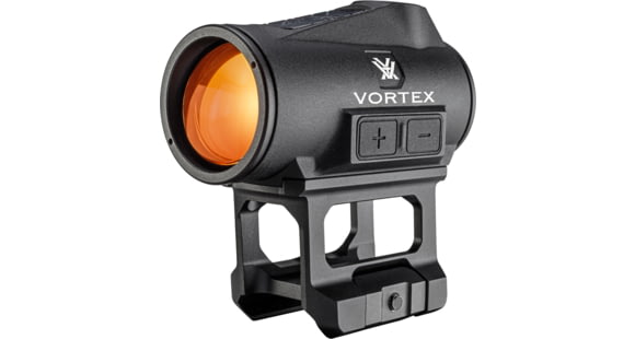 Image of Vortex Crossfire II 1x25mm 2 MOA Solar Reflex Red Dot Sight, Bright Red, Black, 2.60in, 4.47 oz., CF2-RD2-SLR