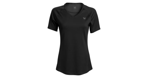 Image of Vortex Weekend Rucker Short Sleeve Tops - Women's, Black, XL, 121-25-BLKXL