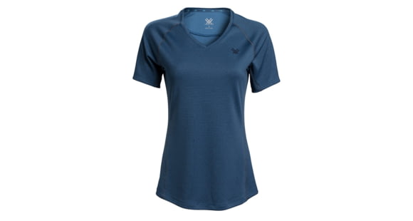 Image of Vortex Weekend Rucker Short Sleeve Tops - Women's, Dark Blue, XL, 121-25-DKBXL