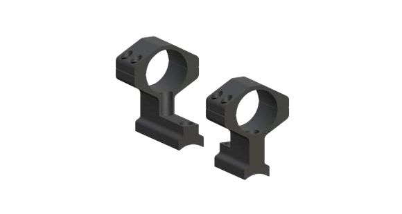 Image of Weaver Muzzleloader Integral Mount System, Black, 2 Piece - Medium, CVA/Traditions - 48548