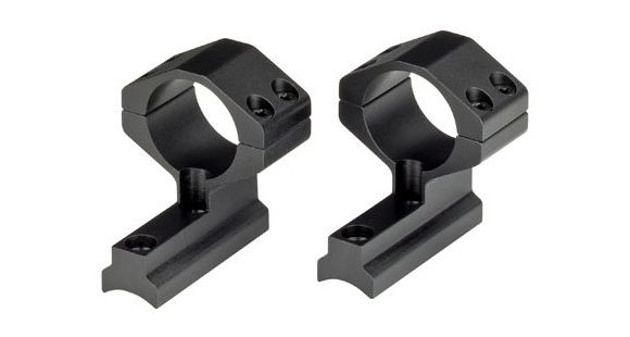 Image of Weaver Muzzleloader Integral Mount System, Black, 2 Piece - High, CVA/Traditions 2010 - 48550