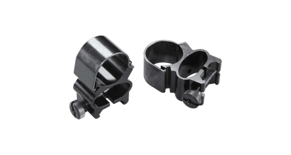 Image of Weaver See-Thru Rings 1in Black 49513