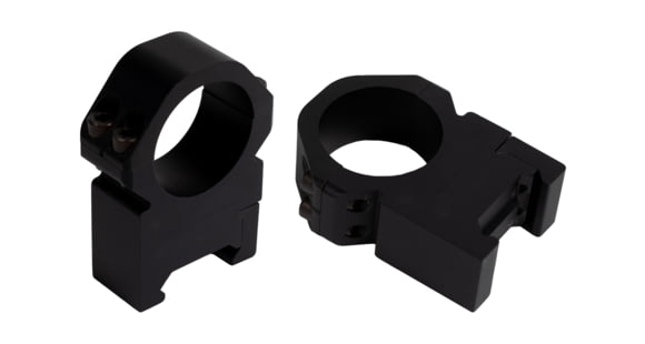 Image of Weaver Precision Scope Rings 1in X-High Matte, Black, 48383