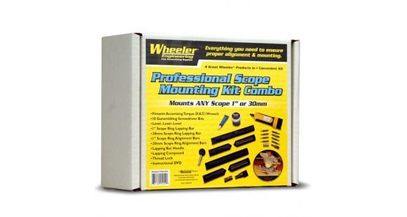 Image of Wheeler 1inch &amp; 30mm Scope Mounting / Lapping Kit Combo 545454