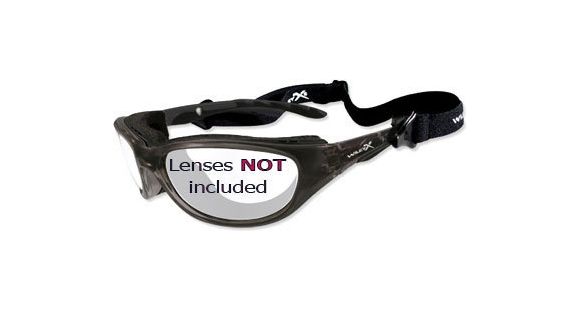Image of Wiley X AirRage Replacement Parts - Gloss Black Frame Only w/accessories, No Lens, 696F