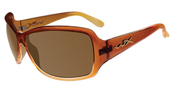 Image of Wiley X Ashley Sun Glasses Gloss Brown Fade/Bronze Brown