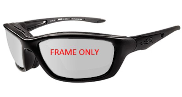 Image of Wiley X Brick Replacement Parts - Black Ops - Matte Black Frame Only w/accessories, 854F