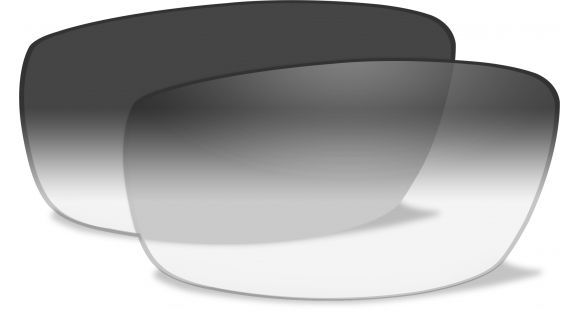 Image of Wiley X Brick Replacement Parts - LA Light Adjusting Smoke Grey Lens Only, 856LA