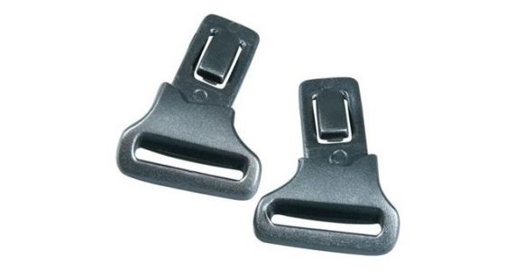 Image of Wiley X WX Fierce Replacement Clips,Dark Silver/Red YFFIE02C