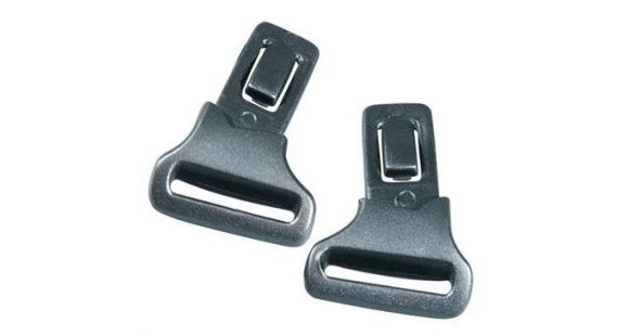Image of Wiley X WX Flash Replacement Clips,Graphite/Black YFFLA03C