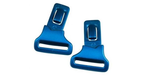 Image of Wiley X WX Gamer Replacement Clips,Gloss Black/Metallic Blue YFGAM02C