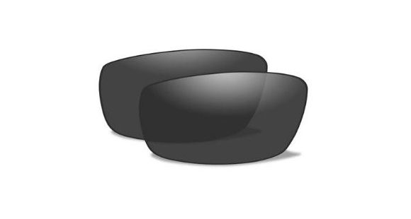 Image of Wiley X Guard Advanced Replacement Parts - Smoke Grey Lens Only, 4006S