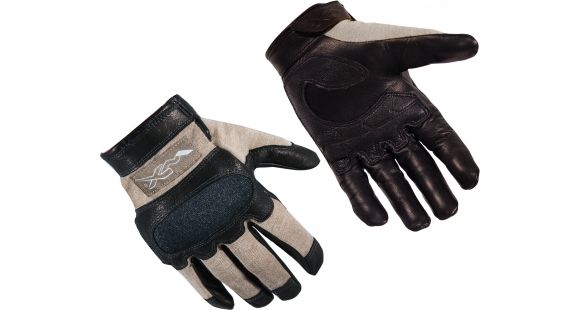 Image of Wiley X Hybrid Removable Knuckle Gloves, Coyote, Small, G241.SM