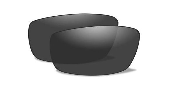 Image of Wiley X Jake Replacement Parts - Smoke Grey Lens,Lens Only CCJAKS