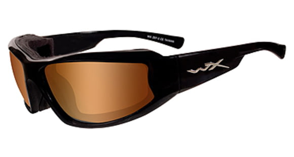 Image of Wiley X Jake LA Light Adjusting Bronze Brn/Gloss Black