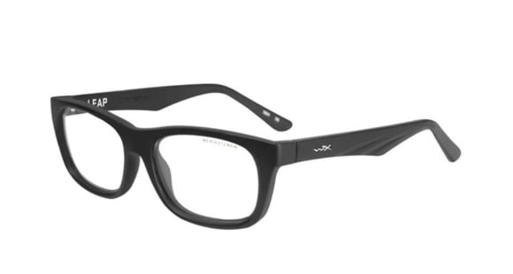 Image of Wiley X Leap Safety Glasses, Matte Black Frame, No Polarized Lens, YFLEP03